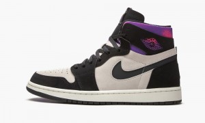 Nike Air Jordan 1 Zoom Comfort 'PSG' Schoenen Heren Wit Zwart Paars Nederland | 341286-IVB