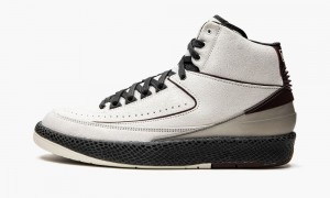 Nike Air Jordan 2 'A Ma Maniére' Schoenen Heren Zwart Bordeaux Nederland | 695408-PHG
