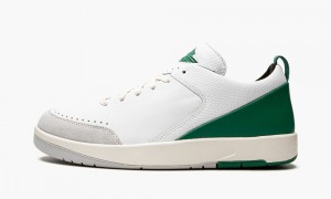 Nike Air Jordan 2 Retro Low SE 'Nina Chanel Abney - White Malachite' Schoenen Dames Wit Grijs Nederland | 418620-AYB