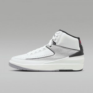 Nike Air Jordan 2 Retro "Python" Schoenen Heren Wit Zwart Rood Nederland | 410378-WJT