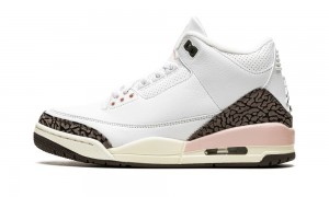 Nike Air Jordan 3 'Dark Mocha' Schoenen Dames Wit Donkerbeige Nederland | 834201-NPO