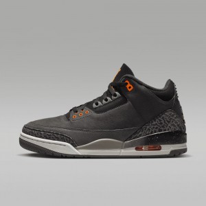 Nike Air Jordan 3 "Fear" Schoenen Heren Zwart Blauw Grijs Oranje Nederland | 236087-LNT