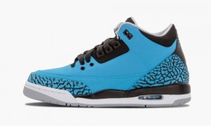 Nike Air Jordan 3 Retro BG 'Powder Blue' Schoenen Kinderen Blauw Nederland | 021936-ICY