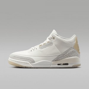 Nike Air Jordan 3 Retro Craft "Ivory" Schoenen Heren Wit Room Grijs Wit Nederland | 019347-FNL