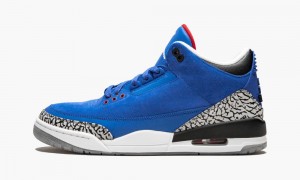 Nike Air Jordan 3 Retro 'DJ Khaled Father of Asahd' Schoenen Heren Koningsblauw Wit Zwart Rood Nederland | 349018-LOJ