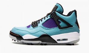 Nike Air Jordan 4 G Schoenen Heren Turquoise Oranje Nederland | 801347-VOX