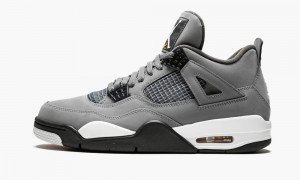 Nike Air Jordan 4 Retro 'Cool Grey' Schoenen Heren Grijs Donkergrijs Nederland | 659847-SIF