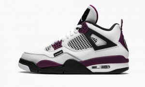 Nike Air Jordan 4 Retro 'PSG - Paris Saint Germain' Schoenen Heren Wit Grijs Zwart Nederland | 369245-ELD