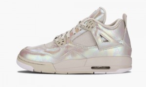 Nike Air Jordan 4 Retro Pearl GG 'Pearl' Schoenen Kinderen Lichtbeige Nederland | 428073-LOW