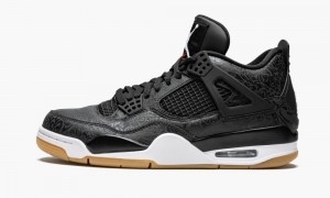 Nike Air Jordan 4 Retro SE 'Black Laser' Schoenen Heren Zwart Wit Lichtbruin Nederland | 587206-FDL