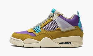 Nike Air Jordan 4 Retro SP 'Union 30th Anniversary - Desert Moss' Schoenen Heren Geel Turquoise Blauw Nederland | 431562-PST