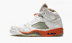 Nike Air Jordan 5 RA 'Laser' Schoenen Heren Wit Olijfgroen Nederland | 301249-COA