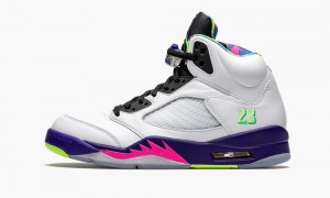 Nike Air Jordan 5 Retro 'Alternate Bel-Air' Schoenen Heren Wit Paars Roze Nederland | 530246-YVO