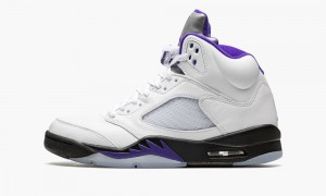 Nike Air Jordan 5 Retro 'Concord' Schoenen Heren Wit Zwart Nederland | 834567-UBM