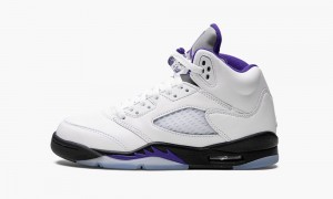 Nike Air Jordan 5 Retro GS 'Concord' Schoenen Kinderen Wit Zwart Nederland | 379842-POA