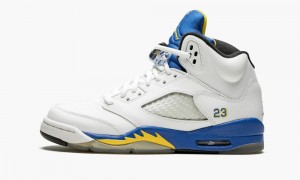 Nike Air Jordan 5 Retro (GS) 'Laney' Schoenen Kinderen Wit Nederland | 902158-DRI