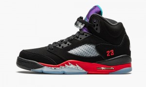 Nike Air Jordan 5 Retro GS 'Top 3' Schoenen Kinderen Zwart Rood Paars Nederland | 079148-JXR