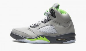 Nike Air Jordan 5 Retro 'Green Bean 2022' Schoenen Heren Zilver Groen Grijs Nederland | 863715-WYC