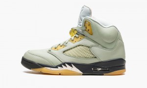 Nike Air Jordan 5 Retro 'Jade Horizon' Schoenen Heren Lichtzilver Nederland | 078215-CLY