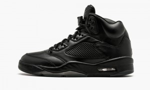 Nike Air Jordan 5 Retro Prem Schoenen Heren Zwart Nederland | 638175-EGH