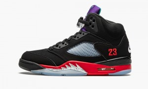 Nike Air Jordan 5 Retro 'Top 3' Schoenen Heren Zwart Rood Paars Nederland | 590138-FCE