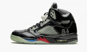 Nike Air Jordan 5 Retro 'Transformers - Black Ops' Schoenen Heren Zwart Nederland | 601273-DZM