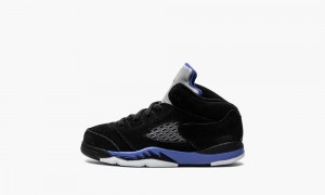 Nike Air Jordan 5 TD 'Racer Blue' Schoenen Kinderen Zwart Blauw Nederland | 628035-GCY