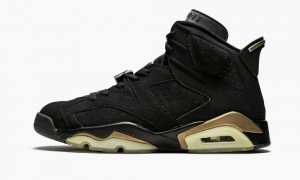 Nike Air Jordan 6 DMP 'DMP' Schoenen Heren Zwart Goud Nederland | 672183-KRT