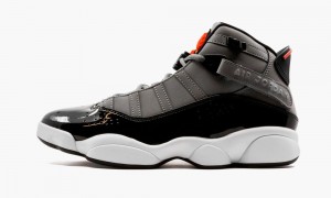 Nike Air Jordan 6 RINGS Schoenen Heren Diepgrijs Oranje Nederland | 375069-SXL