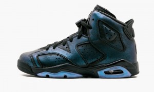 Nike Air Jordan 6 Retro AS BG 'All-Star - Chameleon' Schoenen Kinderen Zwart Wit Nederland | 391765-PKH