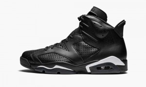 Nike Air Jordan 6 Retro 'Black Cat' Schoenen Heren Zwart Wit Nederland | 876534-JKR