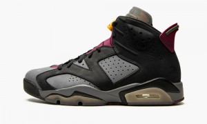 Nike Air Jordan 6 Retro 'Bordeaux' Schoenen Heren Zwart Diepgrijs Nederland | 204738-LVB
