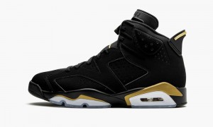 Nike Air Jordan 6 Retro 'DMP 2020' Schoenen Heren Zwart Metal Goud Nederland | 369185-GKT