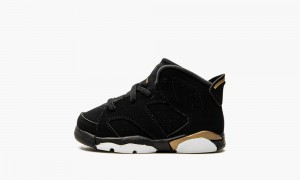 Nike Air Jordan 6 Retro DMP TD 'DMP' Schoenen Kinderen Zwart Metal Goud Zwart Nederland | 013529-RCA