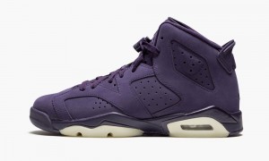 Nike Air Jordan 6 Retro GG 'Purple Dynasty' Schoenen Kinderen Wit Paars Nederland | 280945-FXV