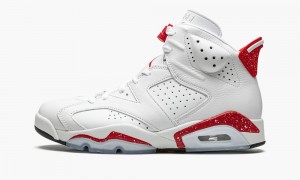 Nike Air Jordan 6 Retro 'Red Oreo' Schoenen Heren Wit Rood Zwart Nederland | 617293-RTZ