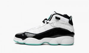 Nike Air Jordan 6 Rings GS 'Tropical Twist' Schoenen Kinderen Wit Zwart Nederland | 164379-CMG
