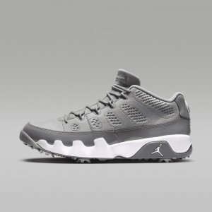 Nike Air Jordan 9 G Schoenen Heren Grijs Wit Nederland | 289741-ZFX
