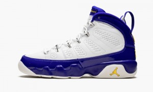 Nike Air Jordan 9 Retro BG Schoenen Kinderen Wit Geel Nederland | 651372-MTB