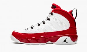 Nike Air Jordan 9 Retro GS 'Gym Red' Schoenen Kinderen Wit Zwart Rood Nederland | 453872-QDV
