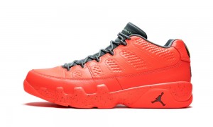 Nike Air Jordan 9 Retro Low Schoenen Heren Lichtmango Groen Nederland | 925870-ILC