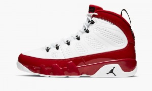 Nike Air Jordan 9 'White/Red/Black' Schoenen Heren Wit Zwart Rood Nederland | 837042-EMJ