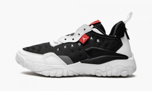 Nike Air Jordan Delta 2 Schoenen Heren Zwart Rood Wit Nederland | 938157-GKQ