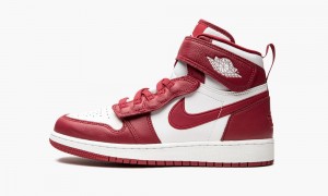 Nike Air Jordan Hi Flyease GS 'Cardinal Red' Schoenen Kinderen Rood Wit Nederland | 394806-PUI
