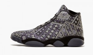 Nike Air Jordan Horizon Premium Schoenen Heren Zwart Paars Grijs Nederland | 782390-KJV