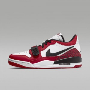 Nike Air Jordan Legacy 312 Low Schoenen Heren Wit Rood Zwart Nederland | 712306-ZXH
