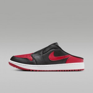 Nike Air Jordan Mule Schoenen Dames Rood Zwart Nederland | 385610-NJS