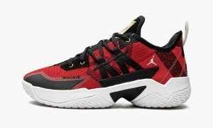 Nike Air Jordan One Take 2 PF 'Bred' Schoenen Heren Rood Metal Goud Zwart Nederland | 432975-ZHL