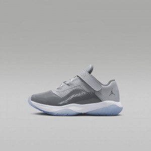 Nike Jordan 11 CMFT Low Schoenen Kinderen Grijs Wit Grijs Nederland | 530624-UHE