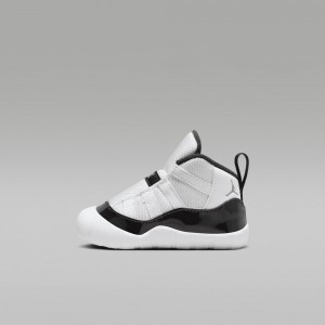 Nike Jordan 11 Schoenen Kinderen Wit Zwart Metal Goud Nederland | 034512-CXA